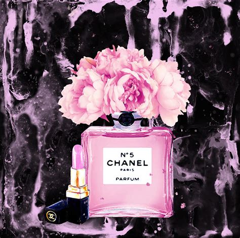 Chanel Peony Art 